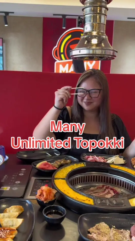 J & L Buffet in Athens showing food, korean buffet, unlimited meats, side dishes, hotpot, video by cabalenfoodie on TikTok
