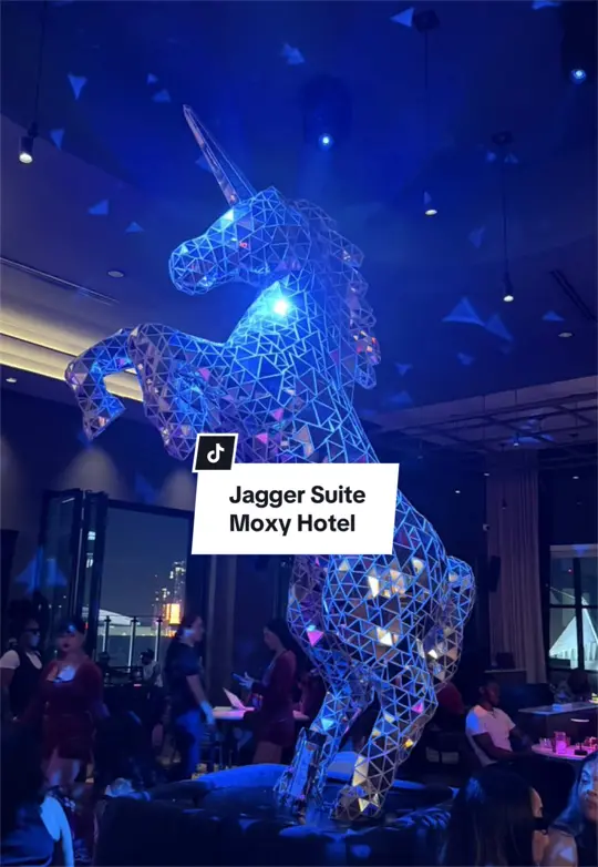Jagger Suite in Atlanta showing visit, rooftop lounge, downtown atlanta, video by wander.taste.play on TikTok