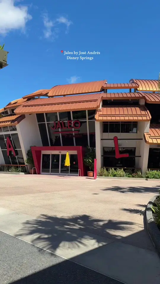 Jaleo in Lake Buena Vista showing visit, lunch, video by arianaarely_ on TikTok
