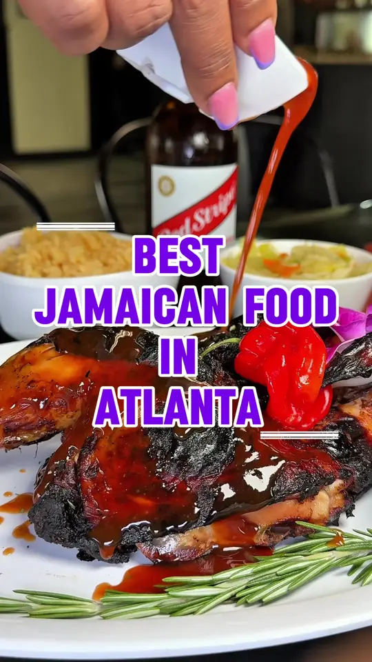 Jamrock Flavor & Spice in Riverdale showing restaurant visit, jamaican food, video by great_eats on TikTok