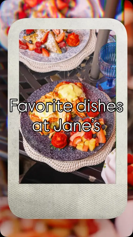 Jane's Cafe on 3rd in Naples showing brunch, dishes, video by Jane's Cafe on 3rd on Facebook
