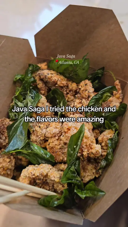 Java Saga in Doraville showing restaurant review, taiwanese food, video by atlantasfatfoodie on TikTok