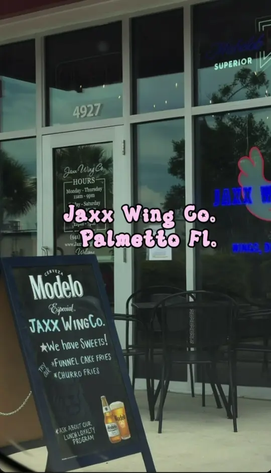 Jaxx Wing Co. - Palmetto in Palmetto showing lunch, church, video by jusst_jayda on TikTok