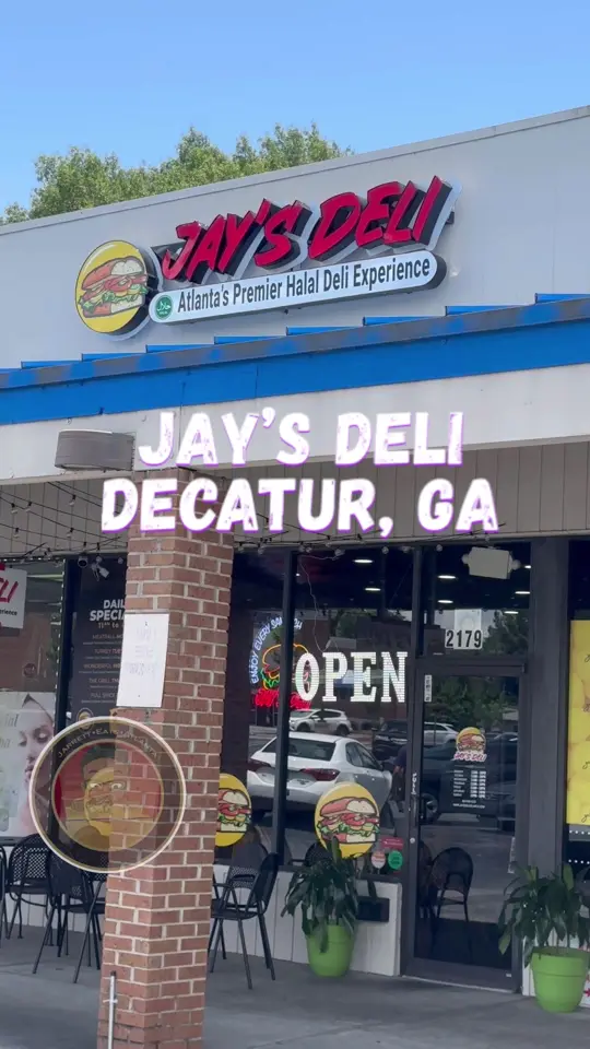 Jay's Deli in Decatur showing review, sandwich, chips, sugarcane juice, video by jarrettisnotimpressed on TikTok