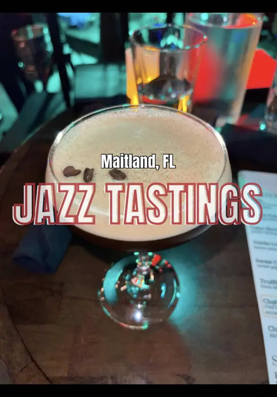 Jazz Tastings in Maitland showing live music, jazz, atmosphere, review, video by tiffwanders on TikTok