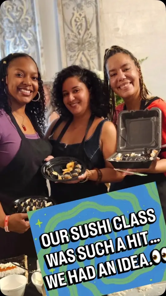 Jessie's Restaurant and Catering in Valdosta showing event, family sushi making class, video by Jessie's Restaurant and Catering on Facebook