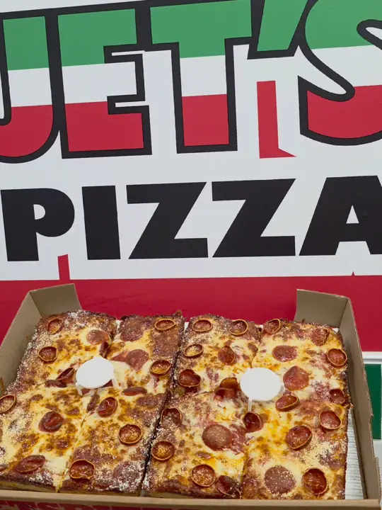 Jet's Pizza on TikTok, video by epicfamilyquests