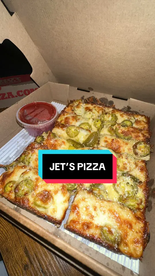 Jet's Pizza on TikTok, video by ilovefriedchikn