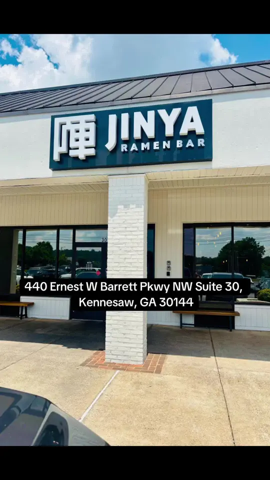 JINYA Ramen Bar - Buckhead in Atlanta showing ramen, noodles, video by icemane901 on TikTok