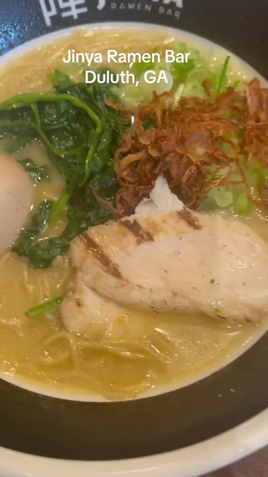 JINYA Ramen Bar - Duluth in Duluth showing food review, ramen, video by whatyoucookinggirl on TikTok