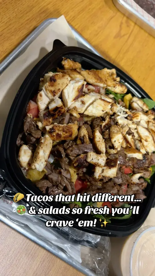Jo Jo’s Kitchen in Jensen Beach showing fresh tacos, salads, burritos, video by The Hill Fam Show on YouTube