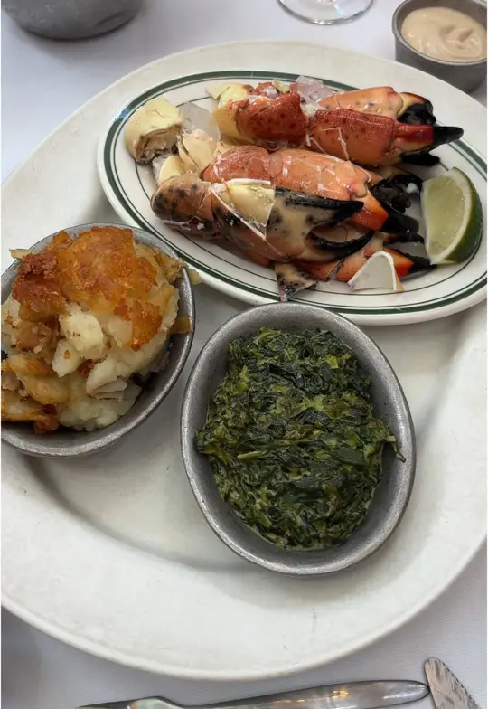  in Florida showing visit, stone crabs, video by travelfuller on TikTok