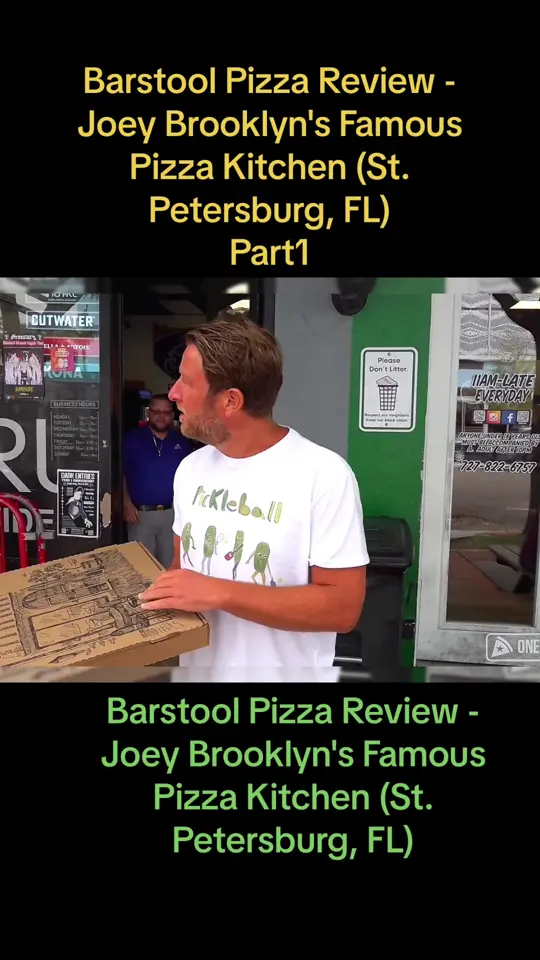 Joey Brooklyn's Famous Pizza Kitchen on TikTok, video by onebitepizzareviews8