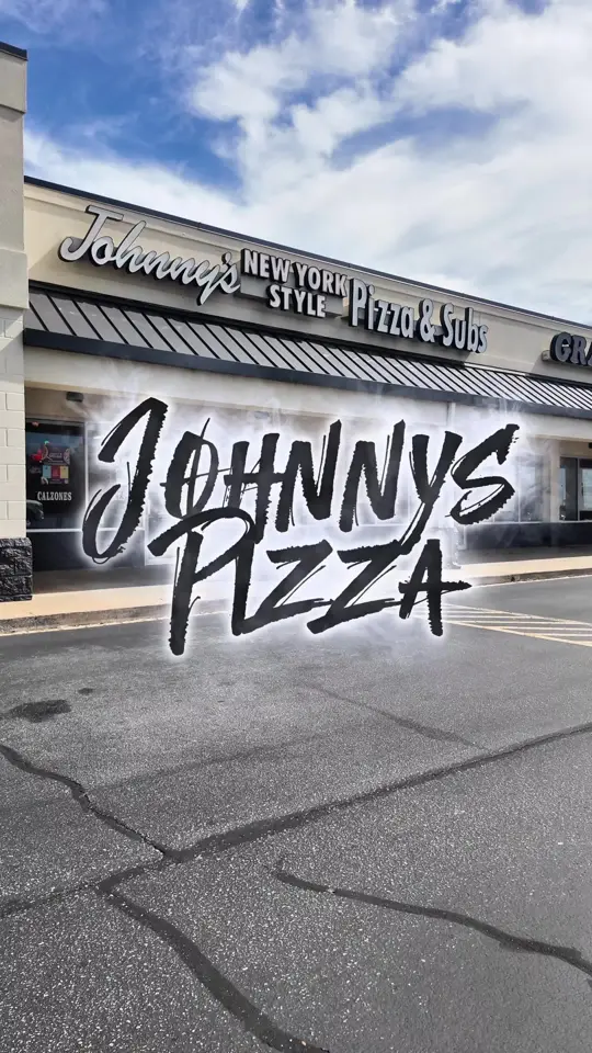 Johnny's New York Style Pizza in Snellville showing review, new york style pizza, video by mr.goalchaser on TikTok