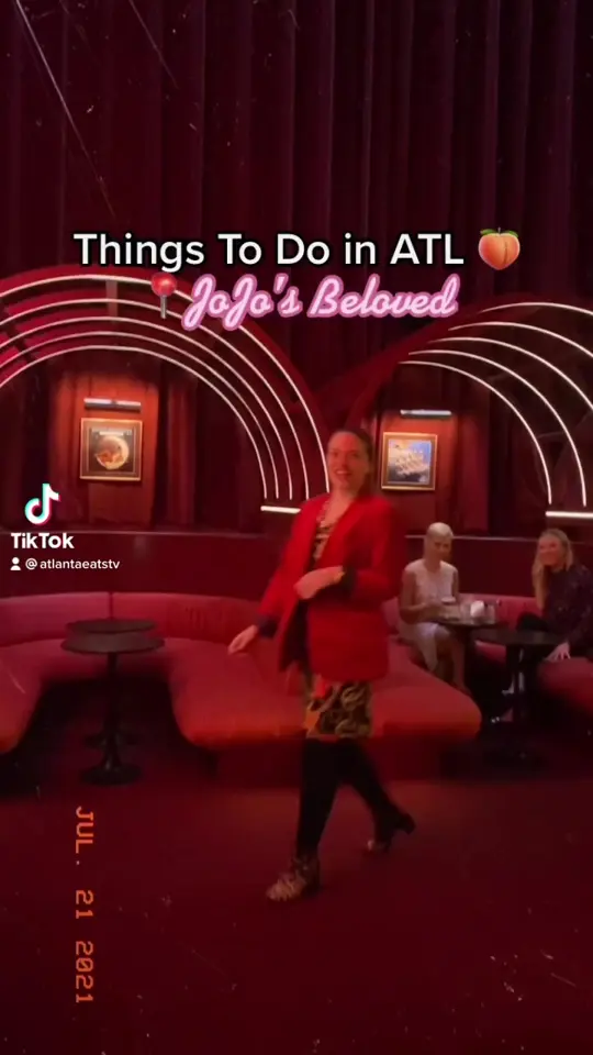 Jojo’s Beloved Cocktail Lounge in Atlanta showing cocktail lounge, 70s vibes, visit, video by Atlanta Eats on Facebook