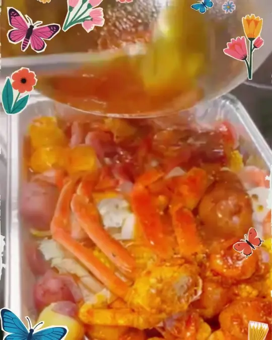 Juicy Seafood in Sarasota showing seafood, seafood boil, video by Juicy Seafood- 560 N Washington Blvd on Facebook