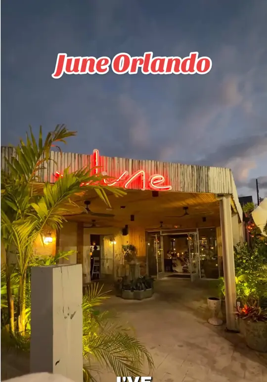 June in Orlando showing visit, atmosphere, mexican food, tapas, video by foodie.girly on TikTok