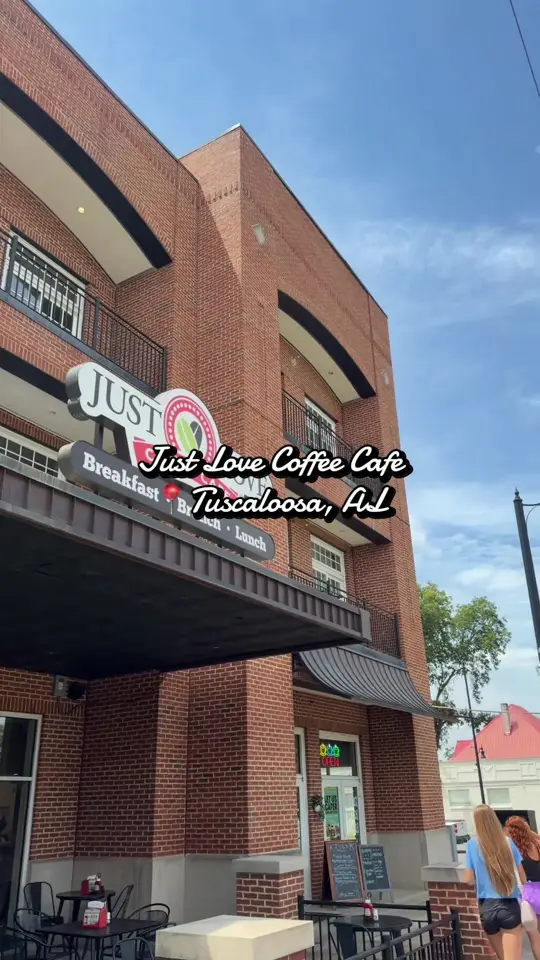 Just Love Coffee Cafe - Brandon, FL in Brandon showing review, visit, coffee, waffles, video by amori_morrison on TikTok
