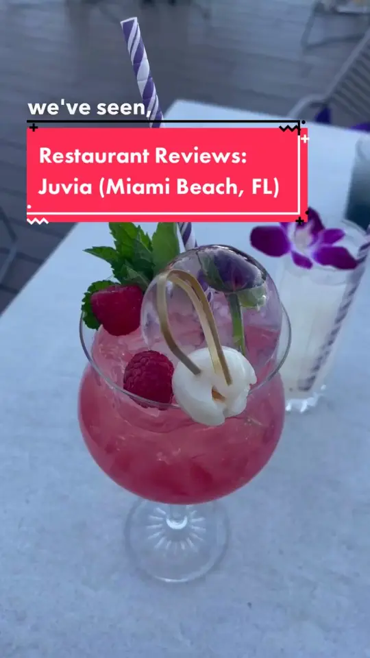 Juvia in Miami showing restaurant review, venue visit, video by theviplist on TikTok