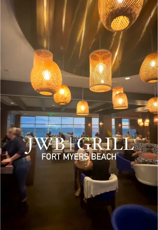  in Florida showing restaurant visit, steaks, seafood, cocktails, beachfront views, video by thingstodo.florida on TikTok