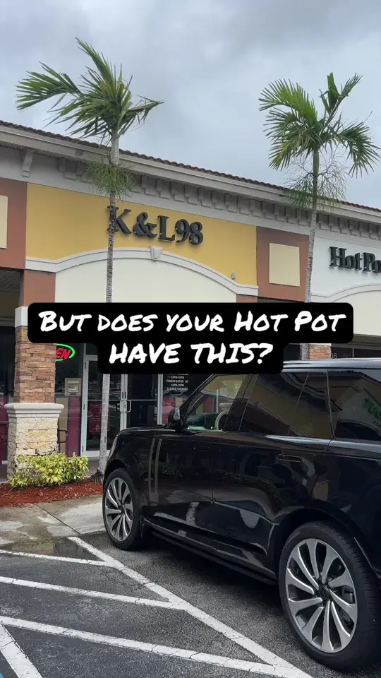 K & L 98 HotPot in Boynton Beach showing hotpot, conveyor belt, video by hiddengemssouthflorida on TikTok