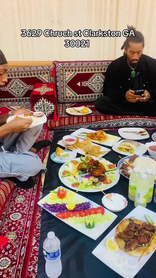 KABUL FIVE STAR in Clarkston showing afghan food, restaurant visit, video by kabulfivestar on TikTok