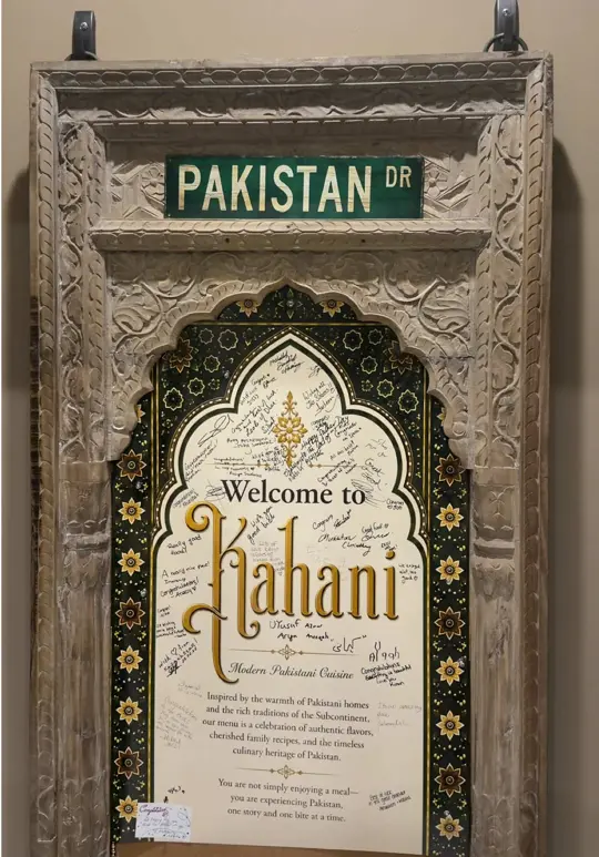 Kahani in Orlando showing review, visit, food, mocktails, high tea, buffet, video by aimanzmerch on TikTok