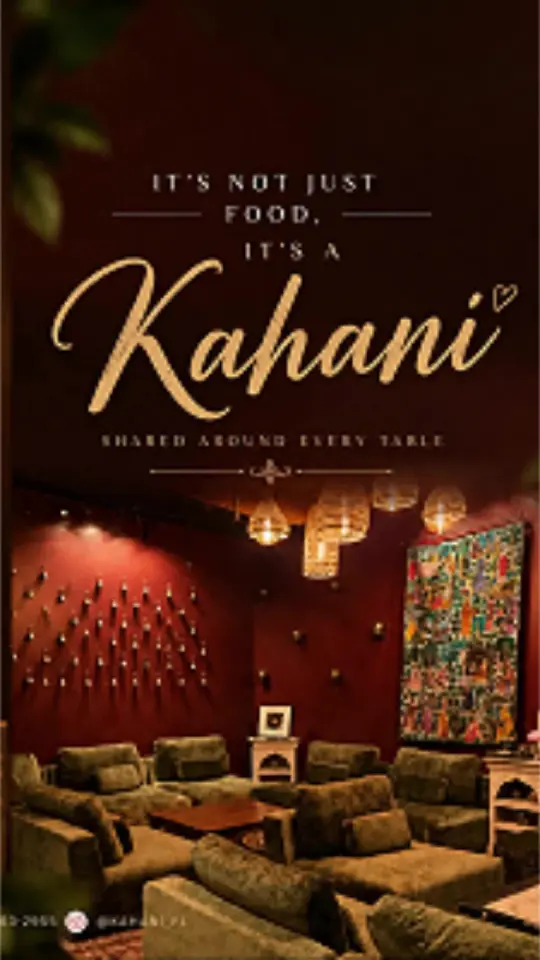 Kahani in Orlando showing atmosphere, carrom, halal appetizers, chai, video by kahani_fl on TikTok