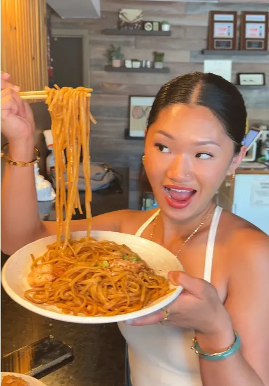 Kai Asian Street Fare in Winter Park showing fire wings, flavor-packed noodles, house-made dumplings, video by kaiasianstreetfare on TikTok