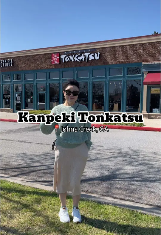 Kanpeki Tonkatsu in Johns Creek showing review, visit, tonkatsu, video by atlanta_foodyyyyy on TikTok