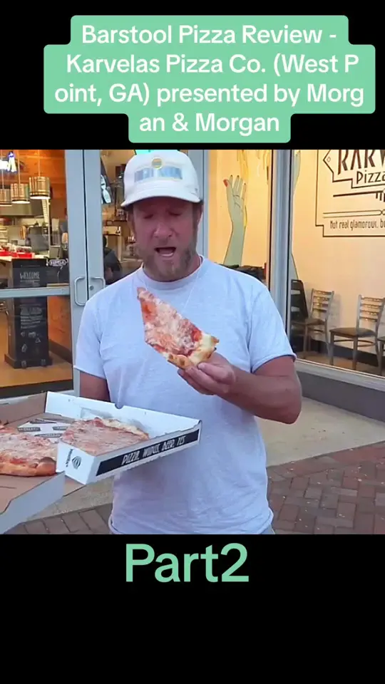 Karvelas Pizza Co. West Point in West Point showing pizza, review, video by onebitepizzareviews8 on TikTok