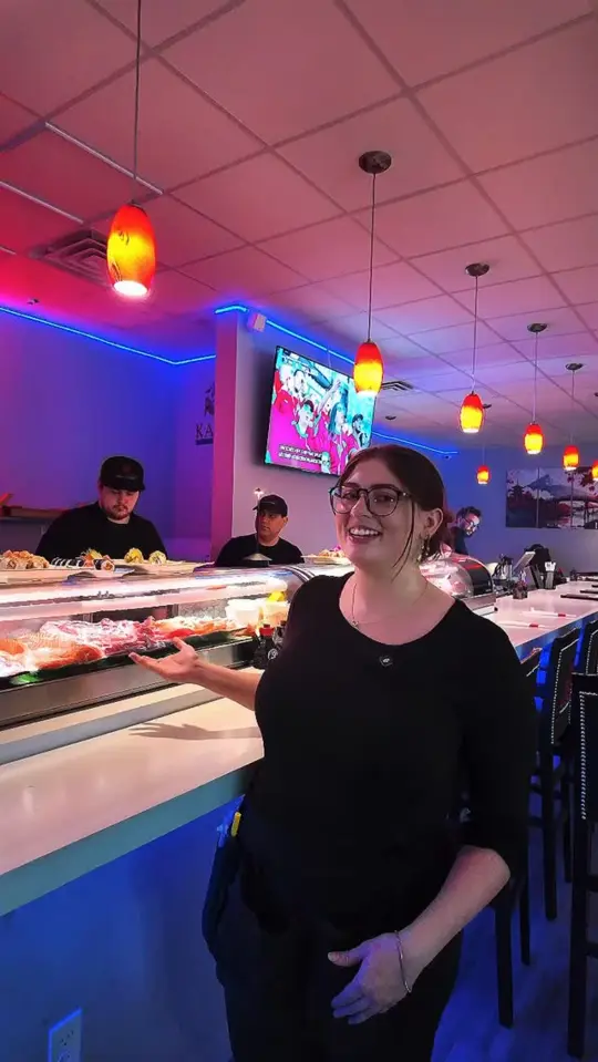 Kasai Sushi Bar & Kitchen in Gainesville showing sushi, cocktails, dinner, video by Kasai Sushi Bar and Kitchen on Facebook