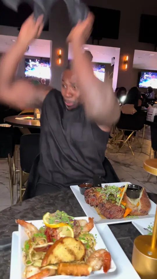 Katch Kitchen & Cocktails in Tucker showing food, ribeye, video by iambiggroove on TikTok