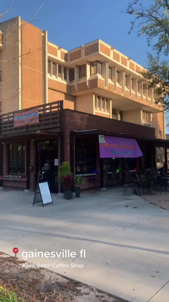  in Florida showing coffee shop, kava, women owned business, video by kavagatorcoffee on TikTok
