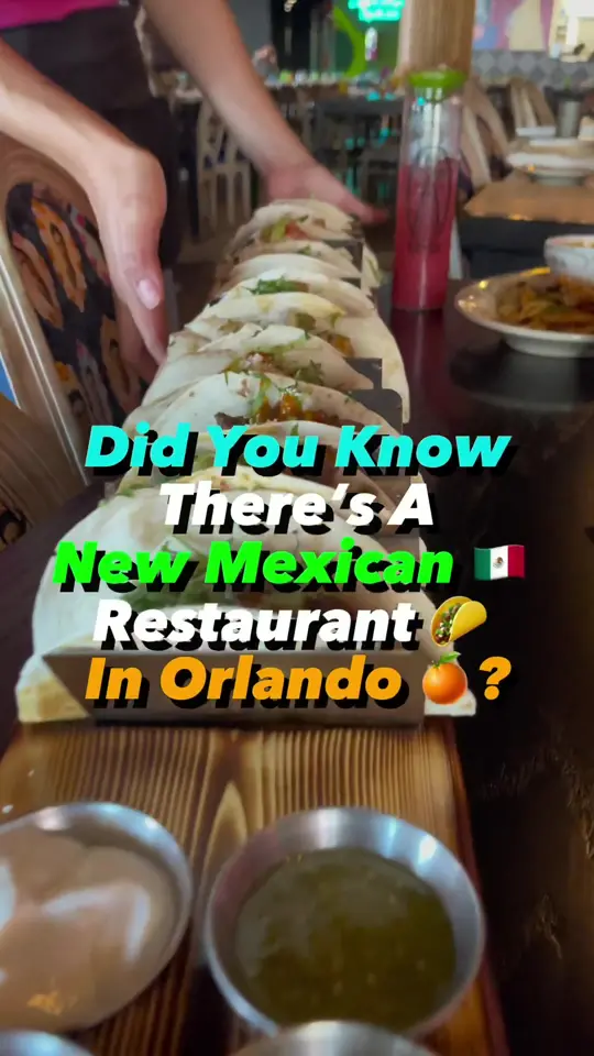 Kavas Tacos + Tequila in Orlando showing restaurant, tacos, tequila, video by tastychomps on TikTok