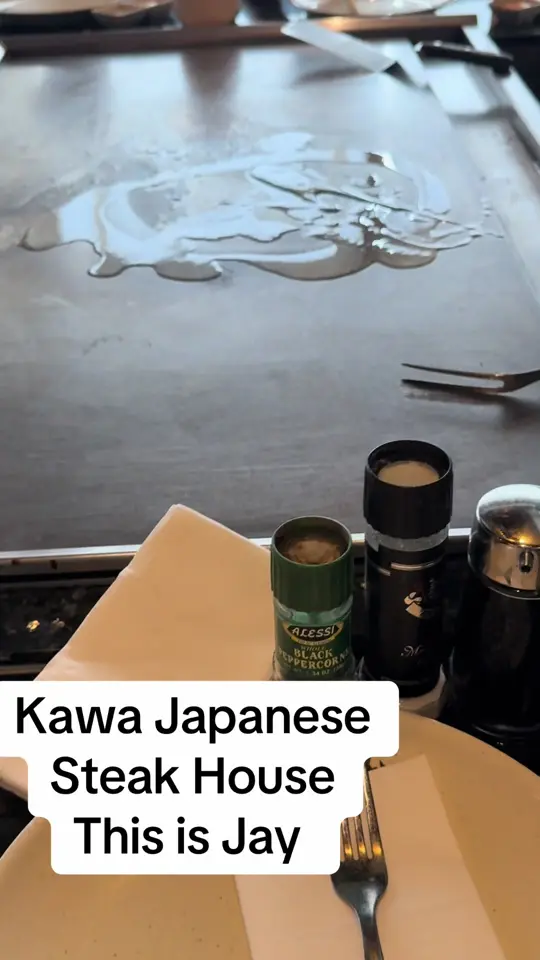 Kawa Japanese Steak House & Sushi in New Port Richey showing review, hibachi, video by jasonjen305 on TikTok