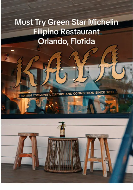 Kaya in Orlando showing restaurant visit, filipino food, cultural pride, dining atmosphere, video by marvinnn.g on TikTok