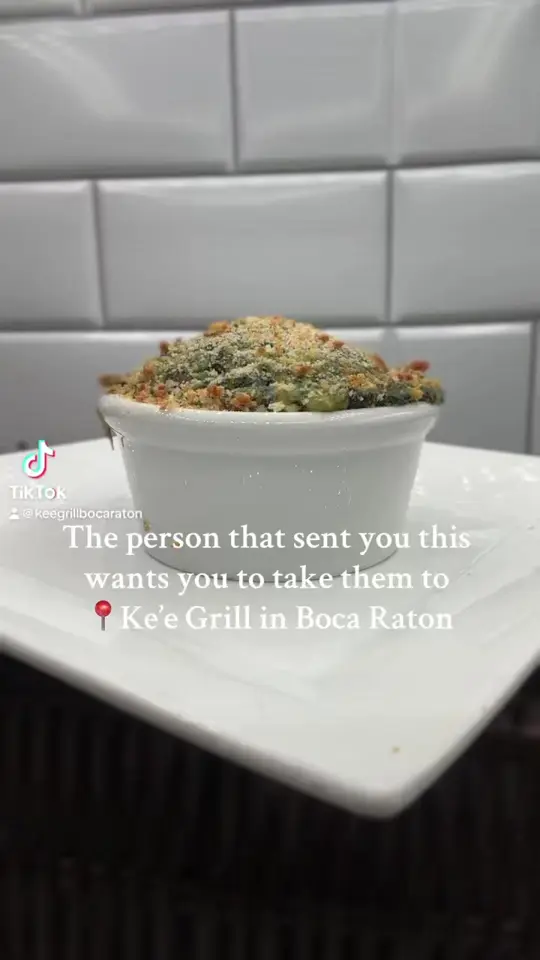 Ke'e Grill in Boca Raton showing restaurant, reservation details, menu link, video by Ke'e Grill on Facebook