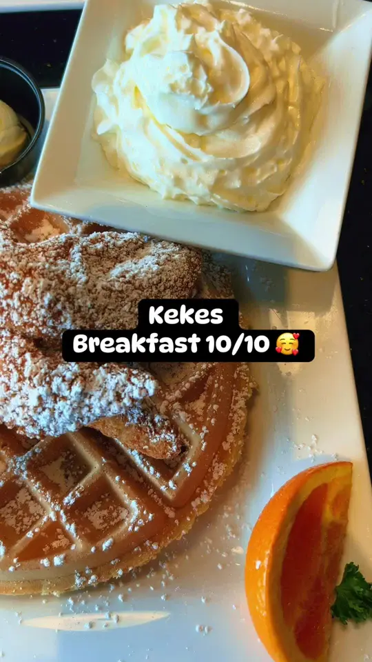 Keke's Breakfast Cafe on TikTok, video by neshanotnisha