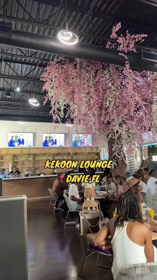 Kekoon Restaurant & Lounge in Davie showing food, review, video by thedoll.leann on TikTok