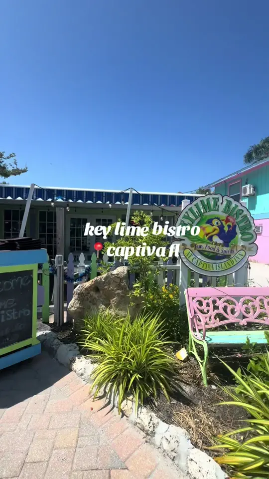 Keylime Bistro in Captiva showing breakfast, beverage, video by shaylaclanin on TikTok