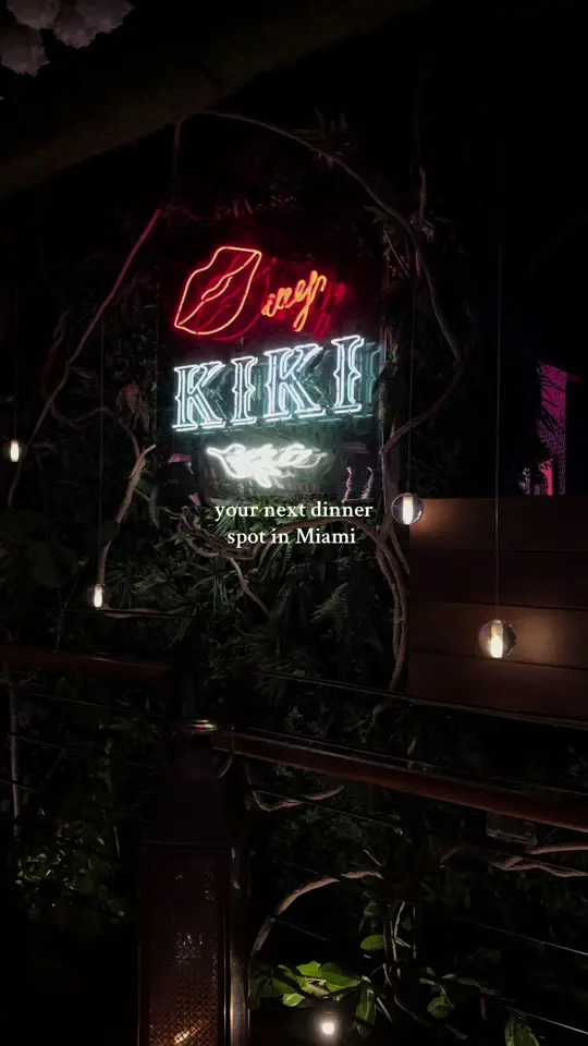 Kiki On The River in Miami showing visit, atmosphere, video by olivia.radz on TikTok