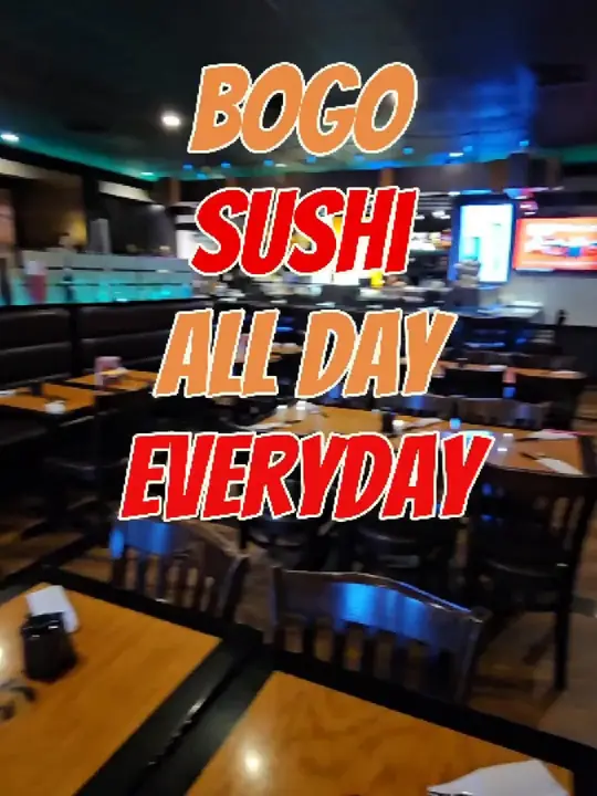 Kiku Japanese Fusion in Tallahassee showing sushi, bo go offer, video by kikutallyfl on TikTok