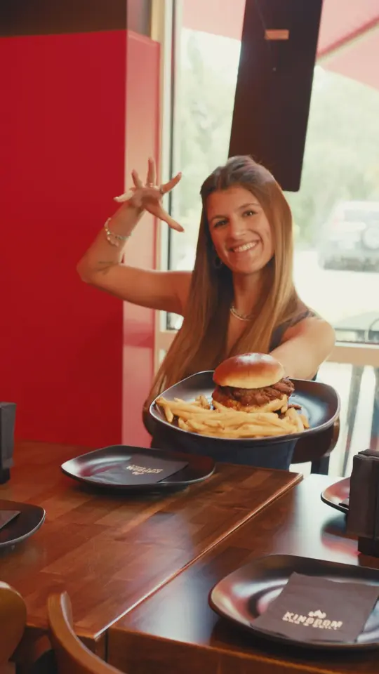 Kingdom BBQ & GRILL in Orlando showing burger, food teaser, video by Kingdom BBQ & GRILL on Facebook