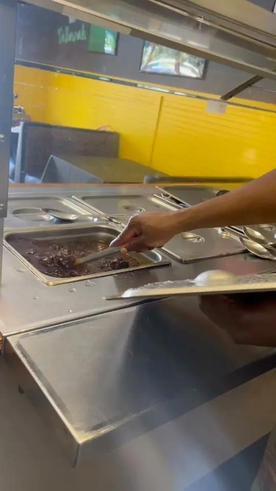 Kingston ATL 19 Jamaican Restaurant in Jenkinsburg showing braised oxtails, curry chicken, jerk off the grill, stew chicken, fry chicken, cabbage, mac and cheese, sweet plantain, video by Kingston ATL 19 on Facebook