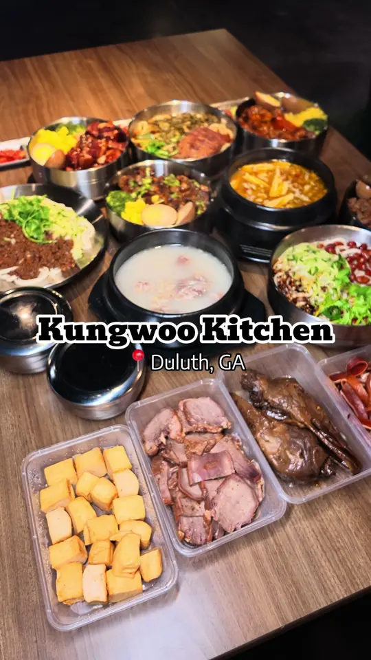 KITCHEN 121 - Duluth in Duluth showing restaurant visit, braised pork rice, japanese beef bowl, sesame sauce cold noodles, beef bone soup, braised duck head, braised pig tongue, video by atlanta_foodyyyyy on TikTok