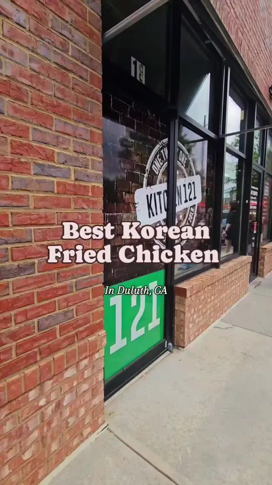 KITCHEN 121 - Duluth in Duluth showing food review, korean fried chicken, video by tiffoodie on TikTok