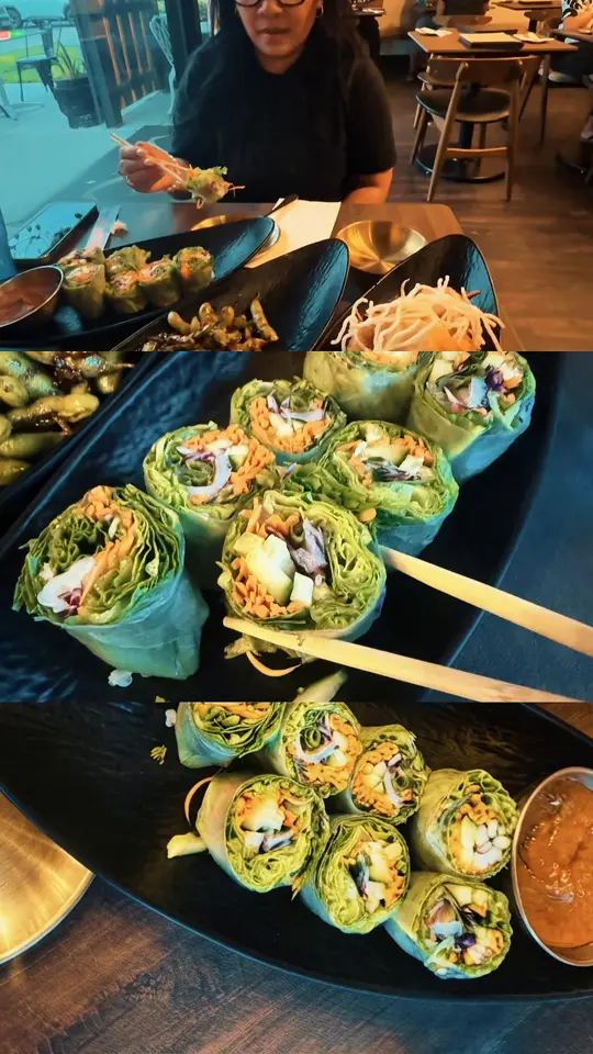 Klom Klom Thai Isan Cafe in Savannah showing authentic thai isan food, video by eatklomklomthai on TikTok