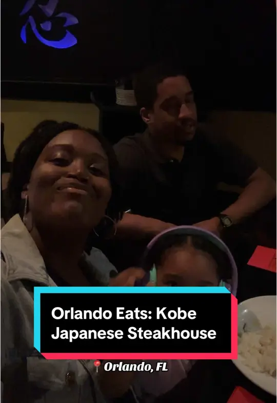 Kobe Japanese Steakhouse - International Drive in Orlando showing review, visit, video by expeditionwatson on TikTok