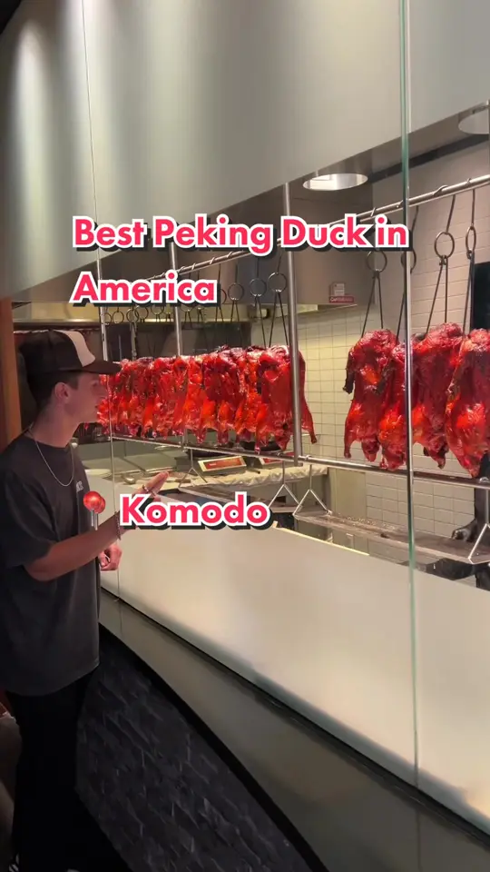 Komodo Miami in Miami showing food, peking duck, video by jacksdiningroom on TikTok